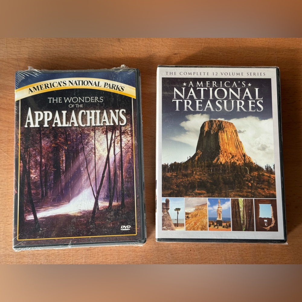 Lot of 2 NWT America’s National Parks - Appalachians & National Treasures DVDs